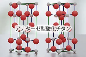 アナターゼ型酸化チタンの結晶構造