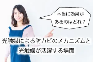 本当に効果があるのはどれ？光触媒による防カビのメカニズムと光触媒が活躍する場面